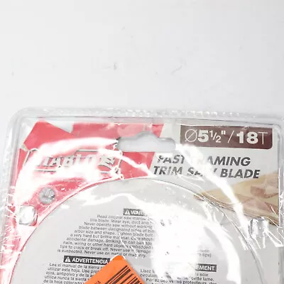 Freud Circular Saw Blade Wood 5-1/2  X 18T D055018WMX • $6.89