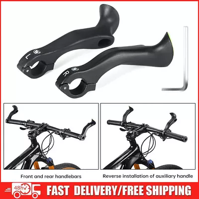 Ergonomic Design Bicycle Inner Bar Ends MTB Bike Handlebar Ends With Plugs • $10.99