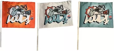 NFL Miami Dolphins  SGA Flag Fins Out Loud Pepsi Collaboration AOP SNF Rally AFC • $14