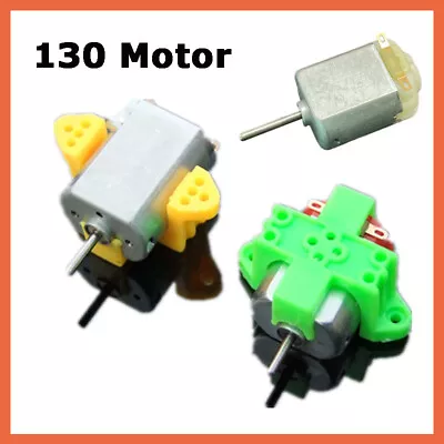 Mini 130 Motor DC 3V 5000-8000RPM Mounting Bracket Plastic Holder DIY Hobby Toy • $2.25