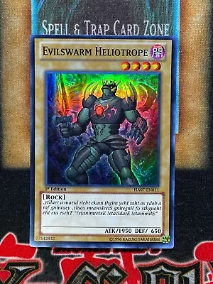 Yugioh Evilswarm Heliotrope HA07-EN011 Super Rare 1st Ed NM • $1.64