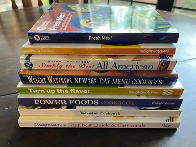 Great Deal!! Lot Of 8 Assorted Weight Watchers Cookbooks  • $19.99