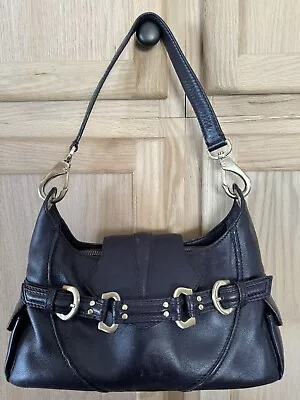 Via Spiga Shoulder Bag In Eggplant Leather • $10