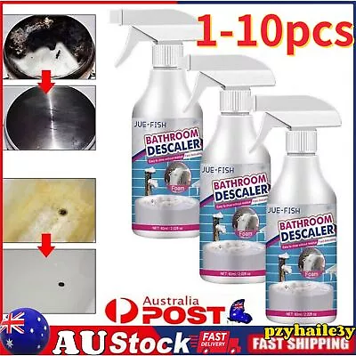 1-10x Bathroom Descaler Spray Jue Fish Bathroom Descaler Stubborn Stains Cleaner • $7.05