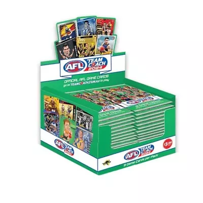 2024 AFL Teamcoach Trading Cards Sealed Box 36 PACKS • $169.99