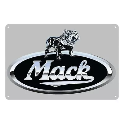 2x Tin Sign MACK TRUCKS MOTOR SALES-PARTS 20x30cm Metal Rustic Vintage • $24.12