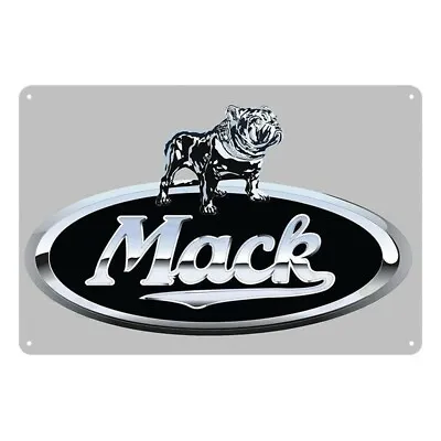 3x Tin Sign MACK TRUCKS MOTOR SALES-PARTS 20x30cm Metal Rustic Vintage • $32.09