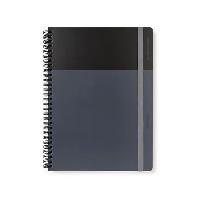 Any Day Now Dot Grid B5 Ruled Notebook 80gsm Paper Journal Diary 192 Pages Black • $35