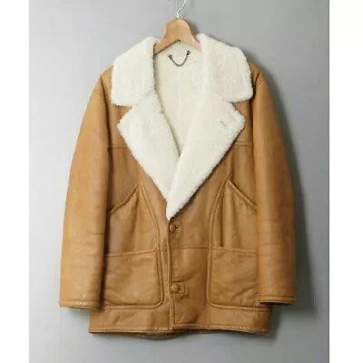 GEWACHSENES LAMMFELL   Men S   Genuine Leather   Leather   Mouton Coat   XXL • $252.28