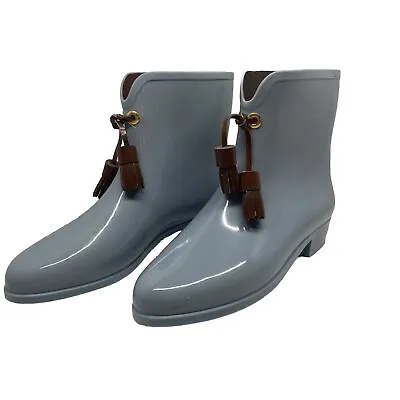 Vivienne Westwood Melissa Anglomania Blush Wellington Rain Boots • $159