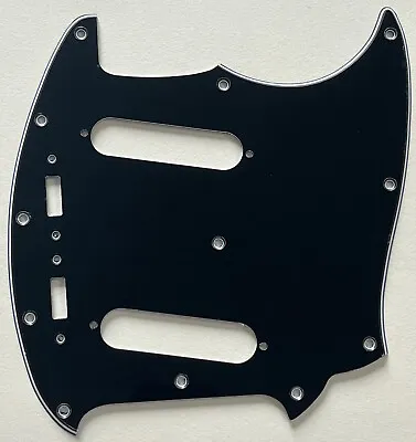 3 Ply Black Pickguard For US Mustang Classic Series Style Guitar Parts • $16.99