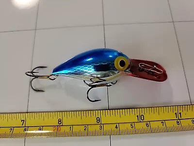 Storm Wiggle Wart Fishing Lure Blue Chrome  • $0.01