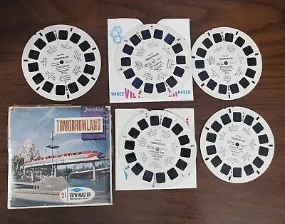 View Master Packet A 179 Disneyland Tomorrowland 5 Total Reels Vintage • $24.99