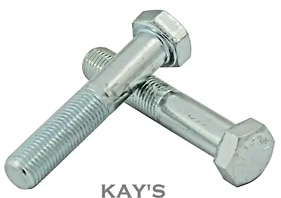 Unf Bolts Part Threaded Unified Fine Imperial Screws Zinc Plated 1/4  5/16  3/8  • £2.87