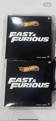 TWO Brand New Fast And Furious Hot Wheels Premium Set Box 5 Pack Complete Set • $25