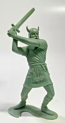 Marx Vintage-6 Inch Viking-Light Green With Helmet And Sword • $24.99