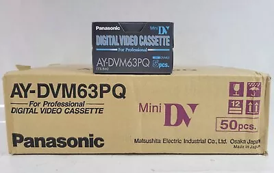 NEW(5-Pack)Panasonic AY-DVM63PQ Mini DV Digital Video Cassette SEALED • $29.95