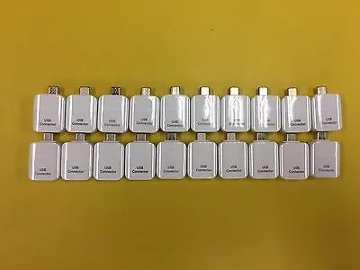 Lot 20x OEM Samsung Micro USB OTG Adapter Connector Galaxy S6 S7 Note 5 • $14.99