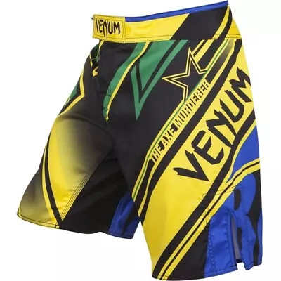 Venum Conflict MMA Fight Shorts - Men’s L - Yell/Blue/Grn - UFC BJJ - Brand New • $39.99