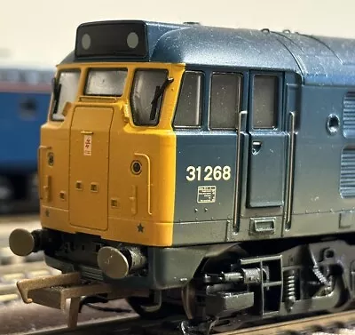 HORNBY R2413B CLASS 31 DIESEL LOCOMOTIVE 31268 BR BLUE WEATHERED DCC Ready • £99