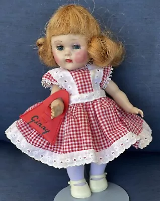 Vintage Vogue Ginny Doll Walker Pat 2887594 Strawberry Blonde Hair Blue Eyes VGC • $70