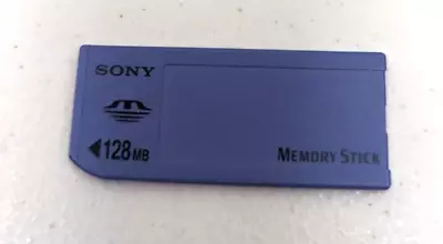 Sony MSA-128A Memory Stick 128 MB Memory Card Original Working • $35