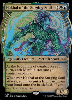 MTG Hakbal Of The Surging Soul (19/401) The Lost Caverns Of Ixalan Commander NM • $4.95