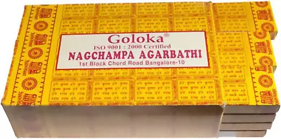 Nag Champa Incense - 250 GM Box - Hand Rolled Agarbatti Fine Quality Incense Sti • $23.81