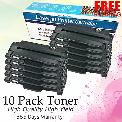 10 Pack MLT-D105L Toner Cartridge For Samsung ML-2525 ML-2580n SCX-4600 SF-650 • $115.92