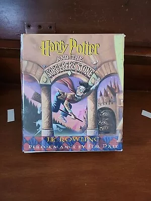 (E1248) Harry Potter And The Sorcerer's Stone J.K. Rowling 7 CD Set By Jim Dale • $15