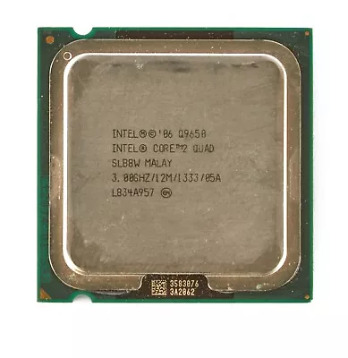 Intel Core 2 Quad Q9650 SLB8W 3.0GHz Quad-Core 12M 1333MHz FSB LGA 775 CPU • $34.99