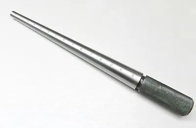 Premium Steel Ring Mandrel Graduated 1-15 Marked Sizes Jewelry Sizing Tool Stick • $17.60