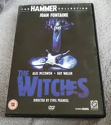 THE WITCHES DVD FREE POSTAGE 1966 Hammer Horror Joan Fontaine Alec McCowen • £6.99