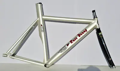 Vtg Russ Denny Track Pista Fixie Bicycle Frame Reynolds Quzo Pro Colnago Cinelli • $1695