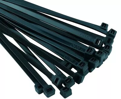 £3.89 • Buy Cable Ties Transpal Black 250 X 4.6mm Pack Of 200 CT2546B