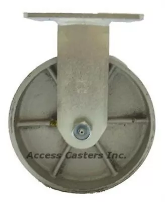 4PKLSR 4  X 2  Medium Duty Rigid Plate Caster Steel Wheel 700 Lbs Capacity • $24.70