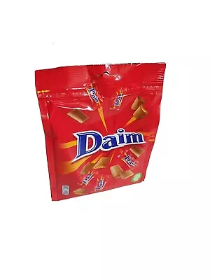 DAIM Bag Of Wrapped Mini Chocolate Bars 200g Ideal For Birthday Party Filler • £7