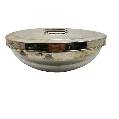 Cake Mold Oval Shell Tin Ribbed W/ Lid Steam Cake Pudding Jello • $47.69