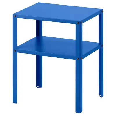 IKEA KNARREVIK Nightstand Bright Blue 14 5/8x11   NEW • £60.74