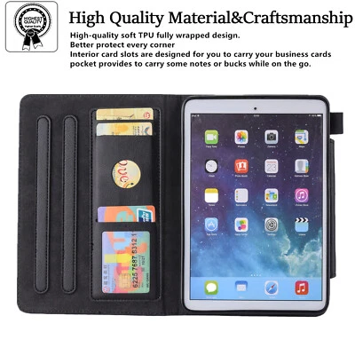 $24.99 • Buy Smart Leather Cover Case For IPad 5/6/7/8/9/10th Gen Mini Air Pro 11 10.5  12.9 