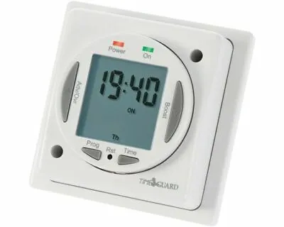 Timeguard 24 Hour/7 Day Compact Electronic Immersion Heater Timeswitch (NTT03) • £34.95