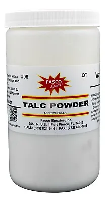 Talc Powder Filler Thickener For Resin And Epoxy Quart • $18.99