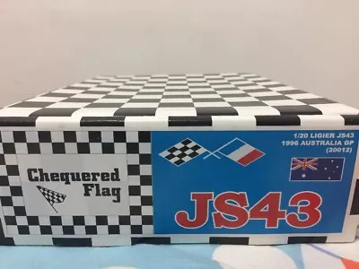 1/20 Chequered Flag Ligier Mugen Honda JS43 1996 Grand Prix F1 Hiro MFH Studio27 • $185