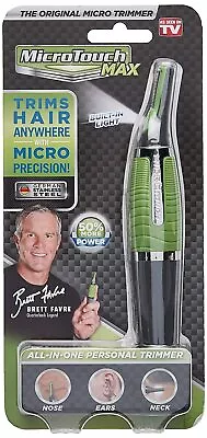 New MicroTouch Titanium MAX Lighted Personal Hair Personal All In One Trimmer • $14.79