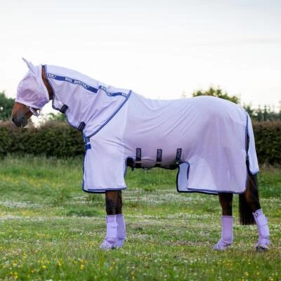 £119.95 • Buy Amigo Horse Bug Buster Fly Rug - Lavender/Atlantic Blue/Ivory