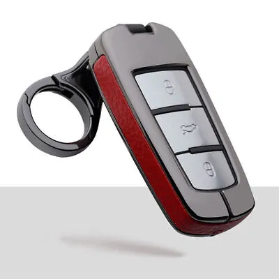 $29.20 • Buy Zinc Alloy Car Remote Key Fob Case Cover Holder For Volkswagen VW Passat B6 CC