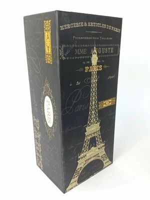 £12.99 • Buy Storage Wine Bottle Gift Box Shabby Chic Style French Paris Eiffel Tower Choice 