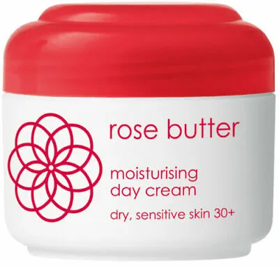 Ziaja Rose Butter Moisturising Day Cream For Dry & Sensitive Skin 30+ 50ml • £7.49