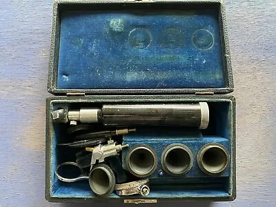 Vintage Medical Instruments In Bausch & Lomb Case Opthalmoscope & Assortment • $59.40