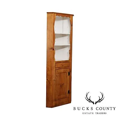 Stephen Von Hohen  The Bucks County Collection Country  Pine Corner Cabinet • $1095